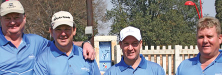 Seen here at the golf day are golfers from Emerson Process Management.  To view all the photos taken on the day please go to:   
<a href="http://www.instrumentation.co.za/editorial/c14203" target="_blank">www.instrumentation.co.za/editorial/c14203</a>